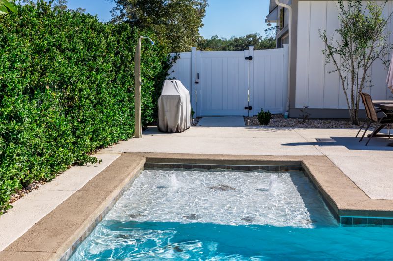 Concrete Pool Patio Installation detail