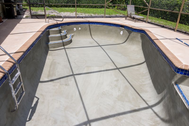 Concrete Pool Patio Installation detail